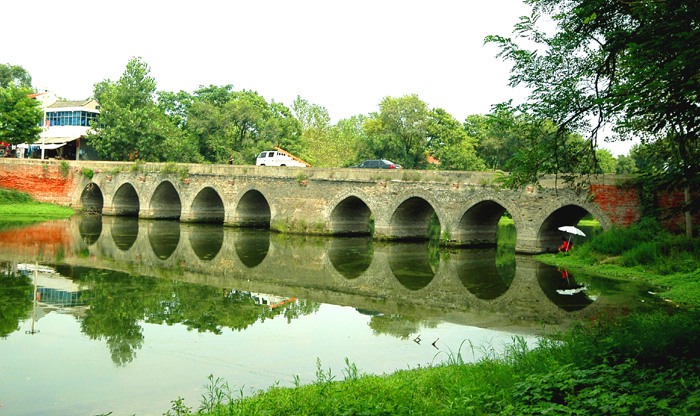 沈丘老城九孔橋