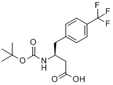 BOC-(S)-3-氨基-4-（4-三氟甲苯基）-丁酸