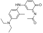 N-[3-氨基-4-[[7-[[4-[[4-[[7-[[2-氨基-4-[（羧甲基）氨基]苯基]偶氮]-1-羥基-3-磺基-2-萘基]偶氮]苯基]氨基]