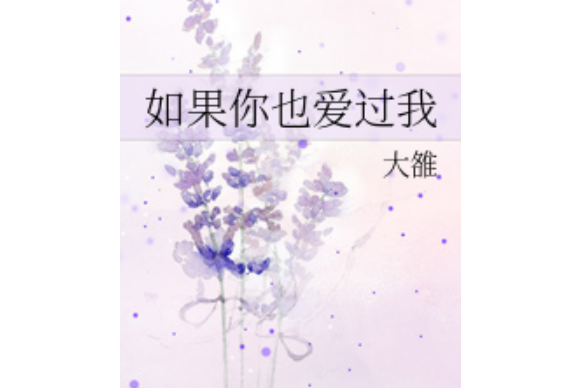 如果你也愛過我(大雒所著小說)