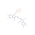5,6-二氯-2-[-（5,6-二氯-1,3-二乙基-1,3-二氫-2H-苯並咪唑-2-亞基）-1-丙烯基]-1-乙基-3-（3-磺酸丁酯）-1H，苯