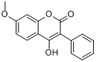 4-羥基-7-甲氧基-3-苯基香豆素