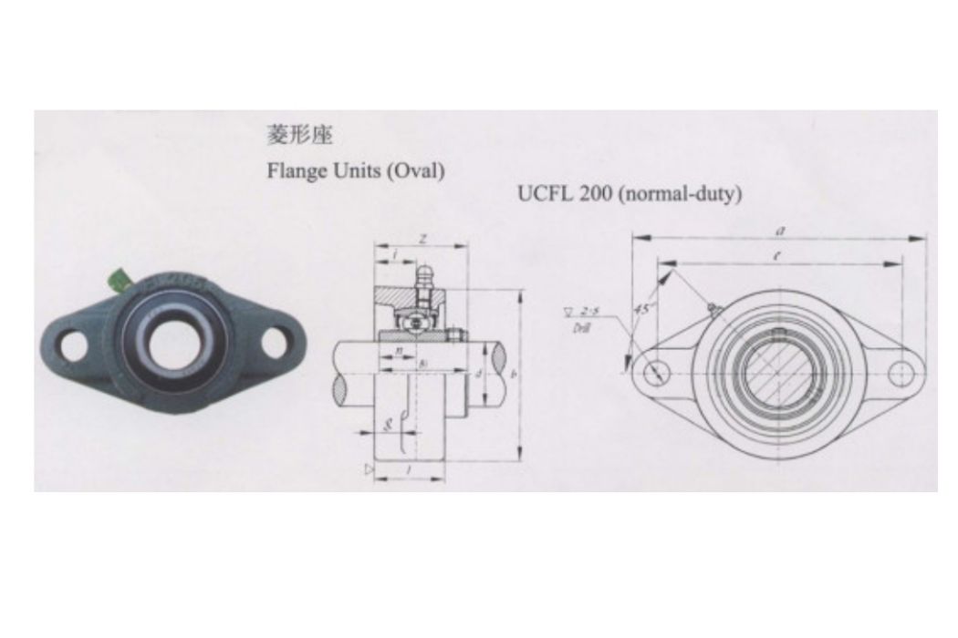 UCFL210軸承