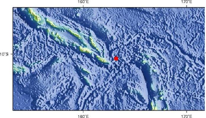 11·16索羅門群島地震