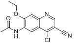 N-（4-氯-3-氰基-7-乙氧基喹啉-6-基）乙醯胺