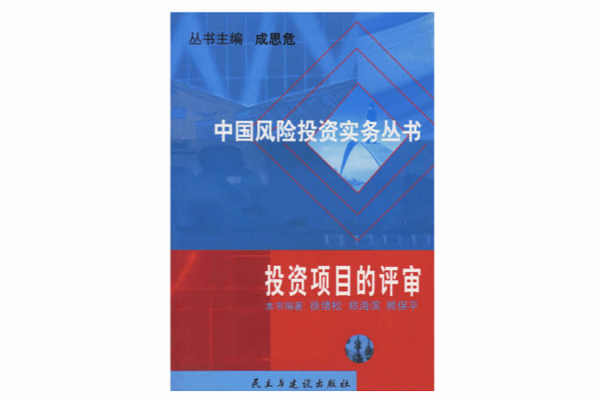 投資項目的評審-中國風險投資實務叢書