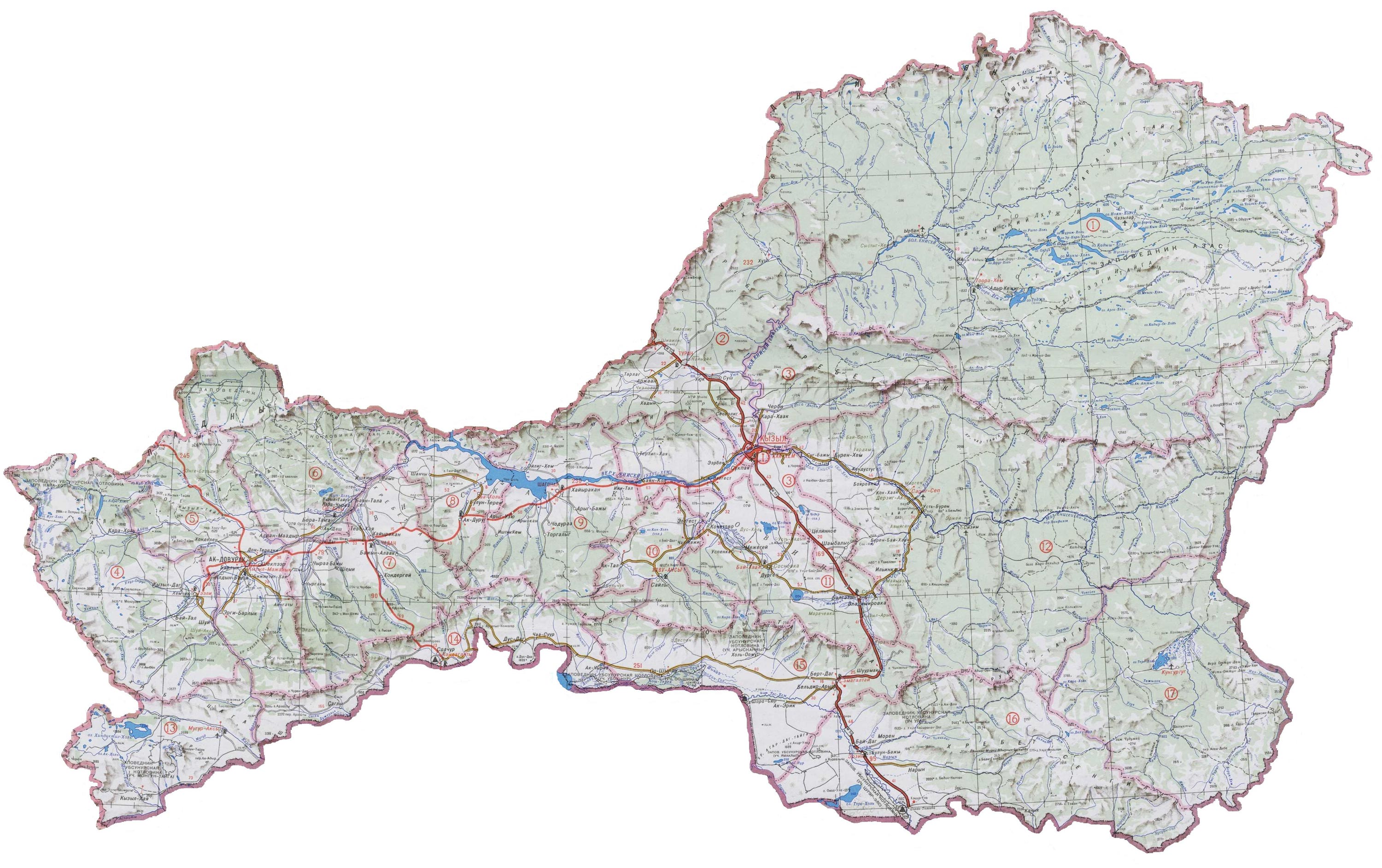 圖瓦共和國區域