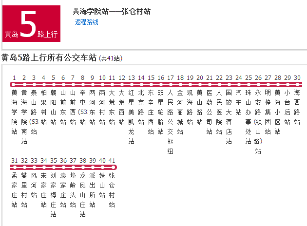 黃島公交5路