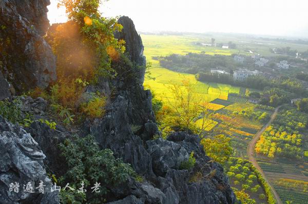 平南八景之首思回石山