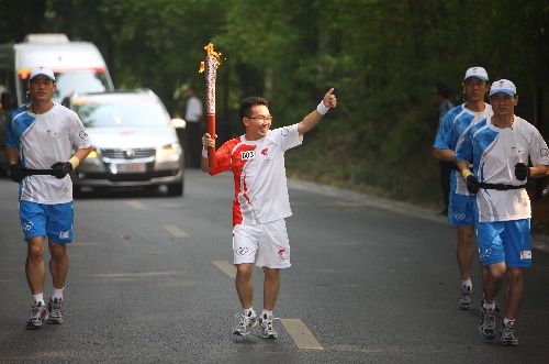 當選長沙市奧運火炬手