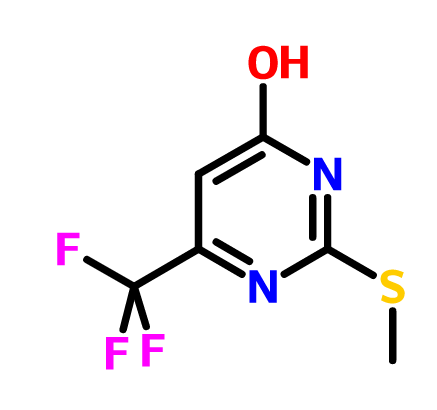 4-羥基-2-（甲硫基）-6-（三氟甲基）嘧啶