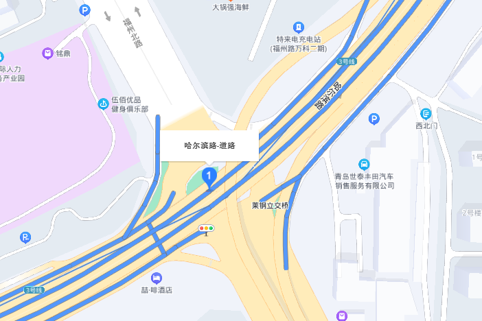 哈爾濱路(中國山東省青島市市北區境內道路)