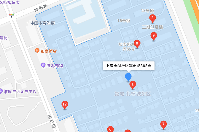 復地北橋城（都市路388弄）（公寓）