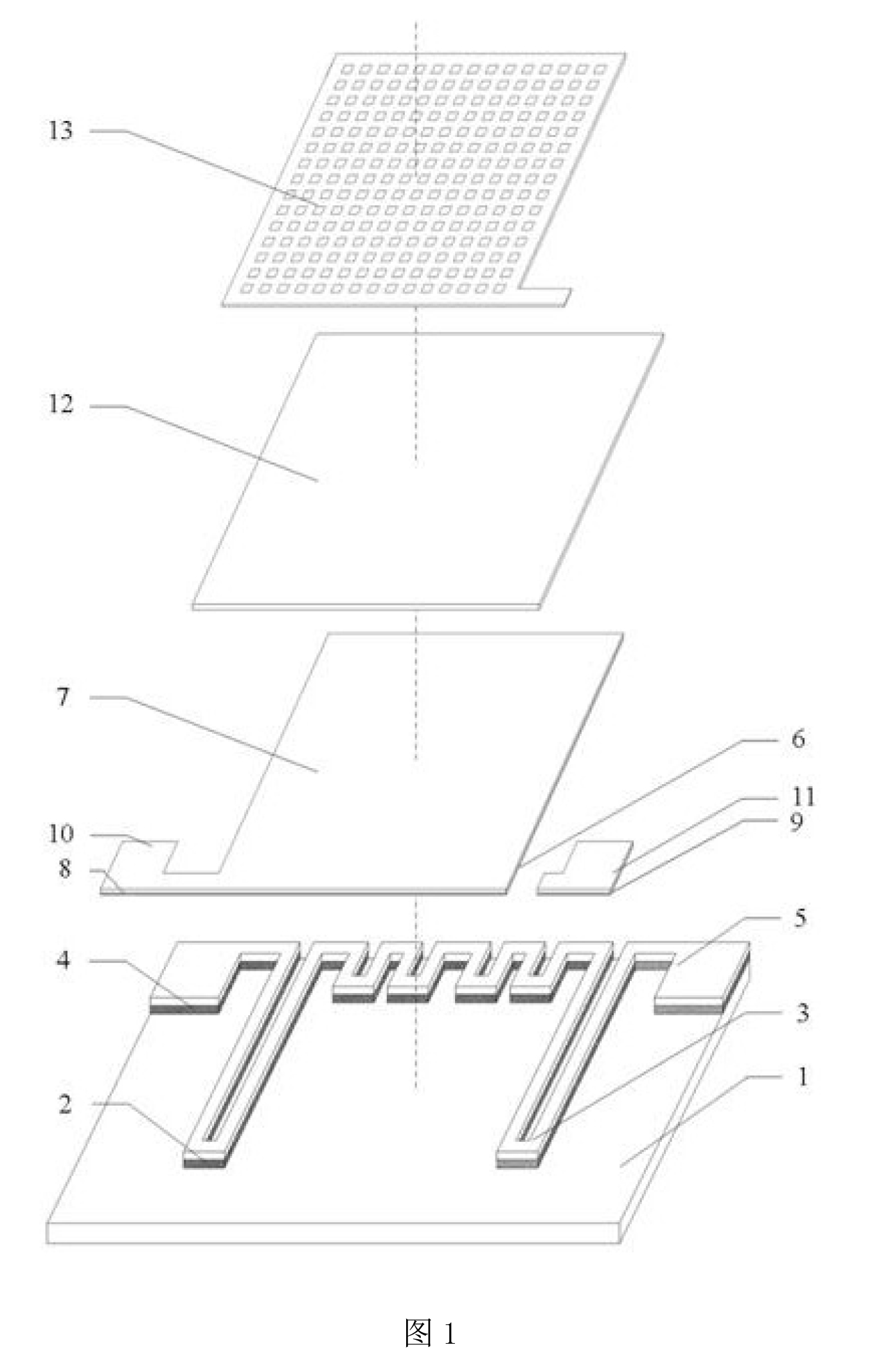 一種加熱式濕度感測器及其製作方法