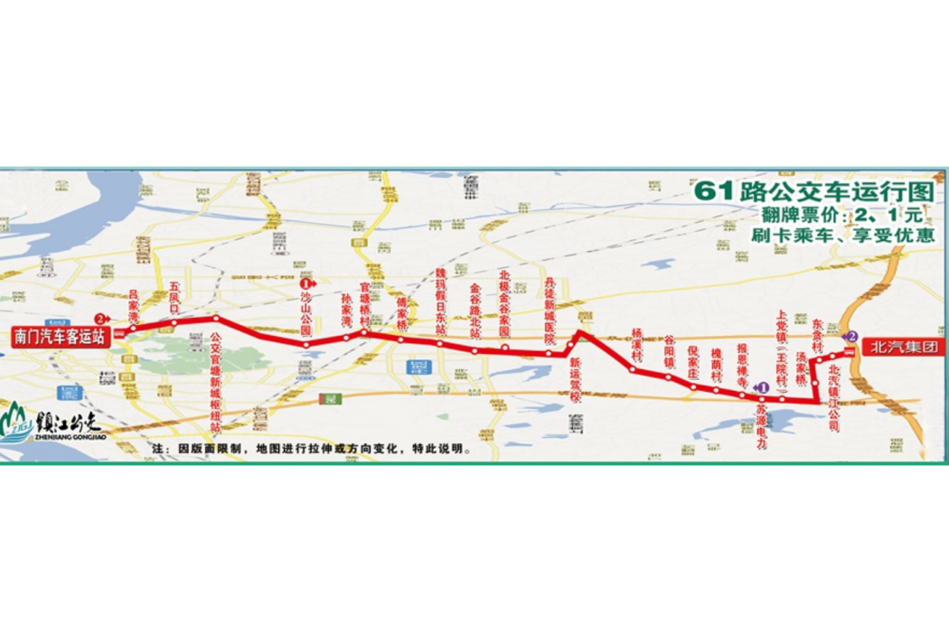 鎮江公交61路