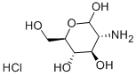 氨基葡萄糖鹽酸鹽化學分子結構式
