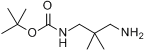 N-（叔丁氧基羰基）-2,2-二甲基-1,3-丙烷二胺