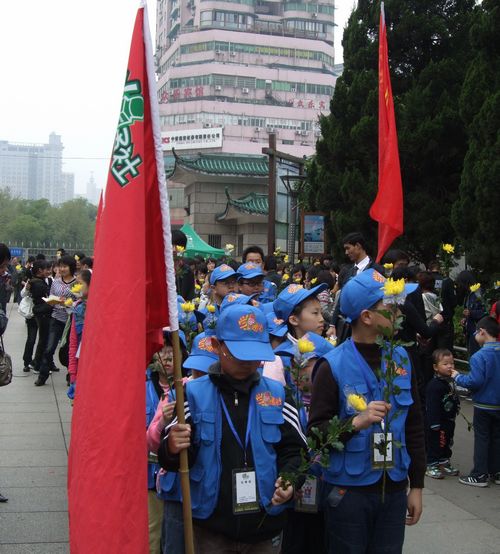 清明節祭奠英烈