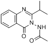 3-乙醯基氨基-2-異丙基-4(3H)-喹唑啉酮