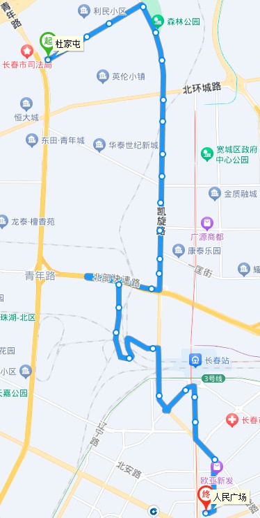 長春公交G273路