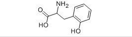 DL-鄰酪氨酸結構式