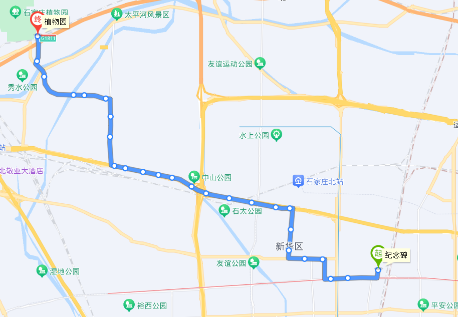 石家莊公交旅遊1路