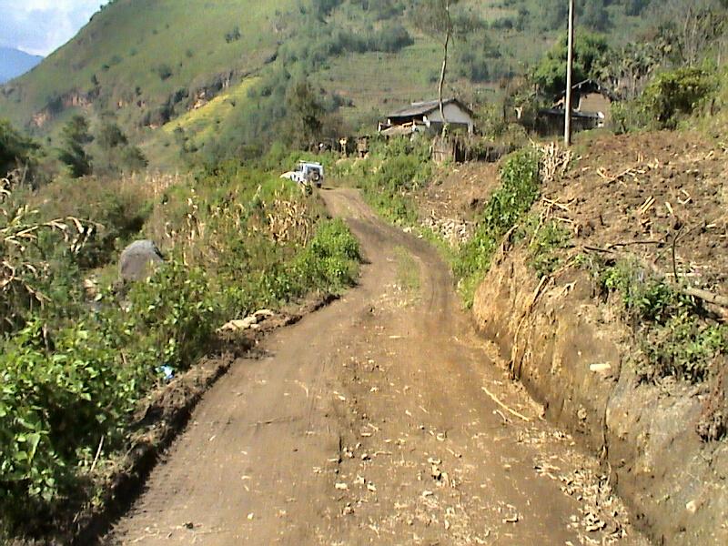 挖溝河村通村道路