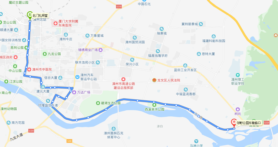 漳州公交A2路