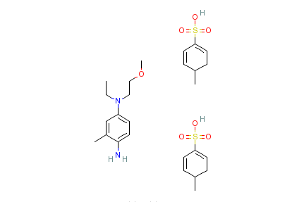 N4-乙基-N4-（2-甲氧基乙基）-2-甲基-對苯二胺-雙（對-甲基苯磺酸）鹽