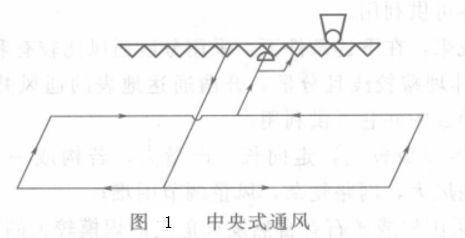 圖1 中央式