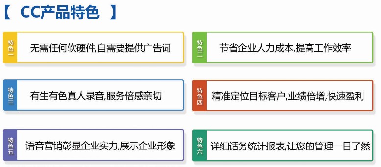 CC銷售管家特色