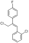 Z-1-氯-3-（2-氯苯基）-2-（4-氟苯基）-2-丙烯