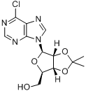 6-氯-9-beta-D-（2,3-異亞丙基）呋喃核糖基嘌呤