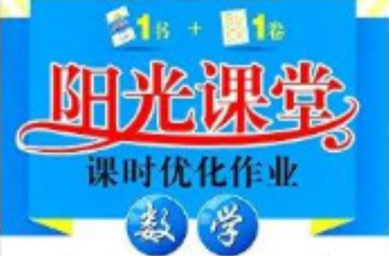 宇軒圖書·陽光課堂課時最佳化作業：數學