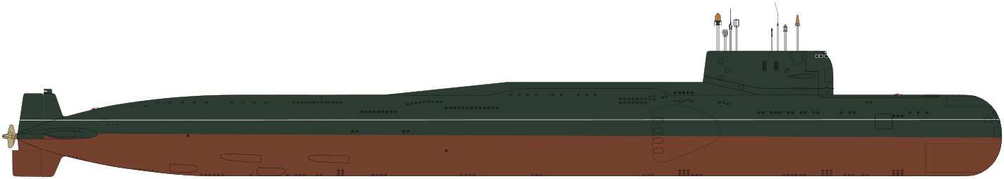 667AT型側視圖