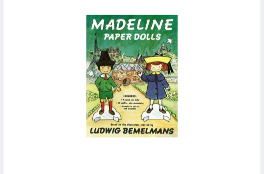 Madeline Paper Dolls瑪德琳的紙玩偶