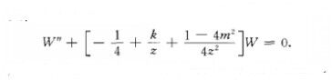 惠特克方程