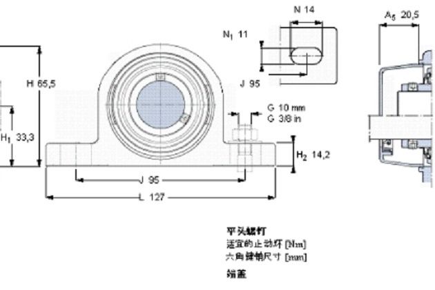 SKF SYL20TR/VE495軸承