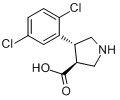 (3S,4R)-4-（2,5-二氯苯基）吡咯烷-3-羧酸