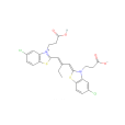 3-（2-羧乙基）-2-[2-[[3-（2-羧乙基）-5-氯-2(3H)-苯並噻唑亞基]亞甲基]-1-丁烯基]-5-氯-苯並噻唑內翁鹽