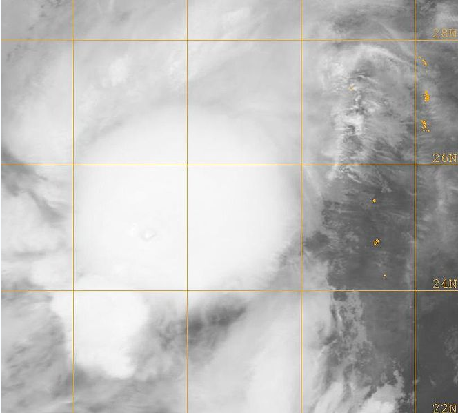 熱帶低氣壓 26W衛星雲圖