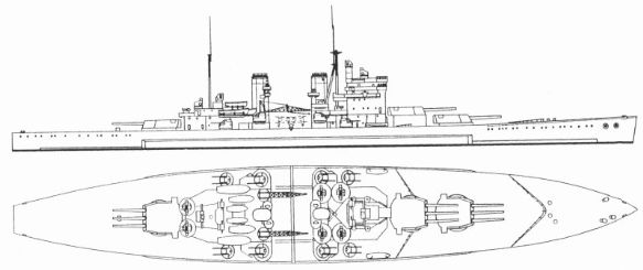 本書位面中的“獅”級戰列艦