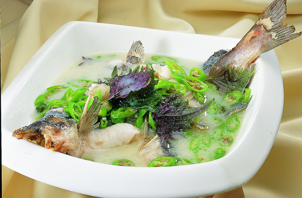 青椒草魚湯