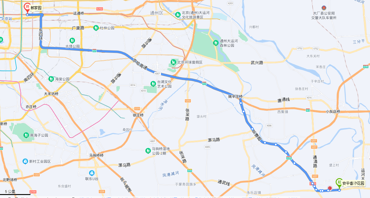 北京公交823路