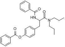 alpha-（苯甲醯氨基）-4-（苯甲醯氧基）-N,N-二丙基苯丙醯胺