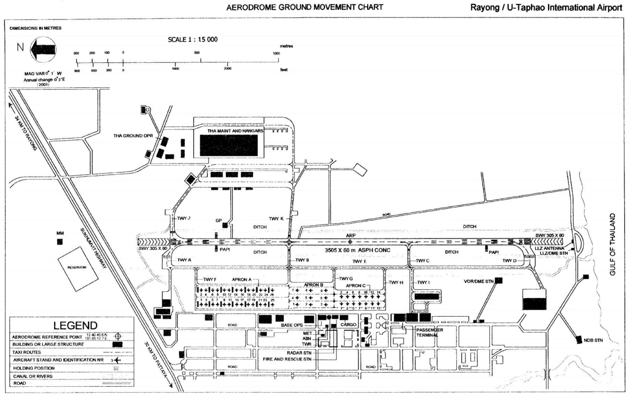 烏塔堡羅勇芭提雅國際機場