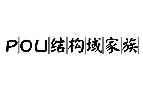 POU結構域家族