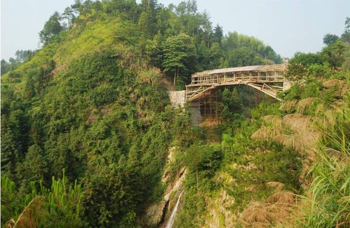 遷建後的長瀨溪橋