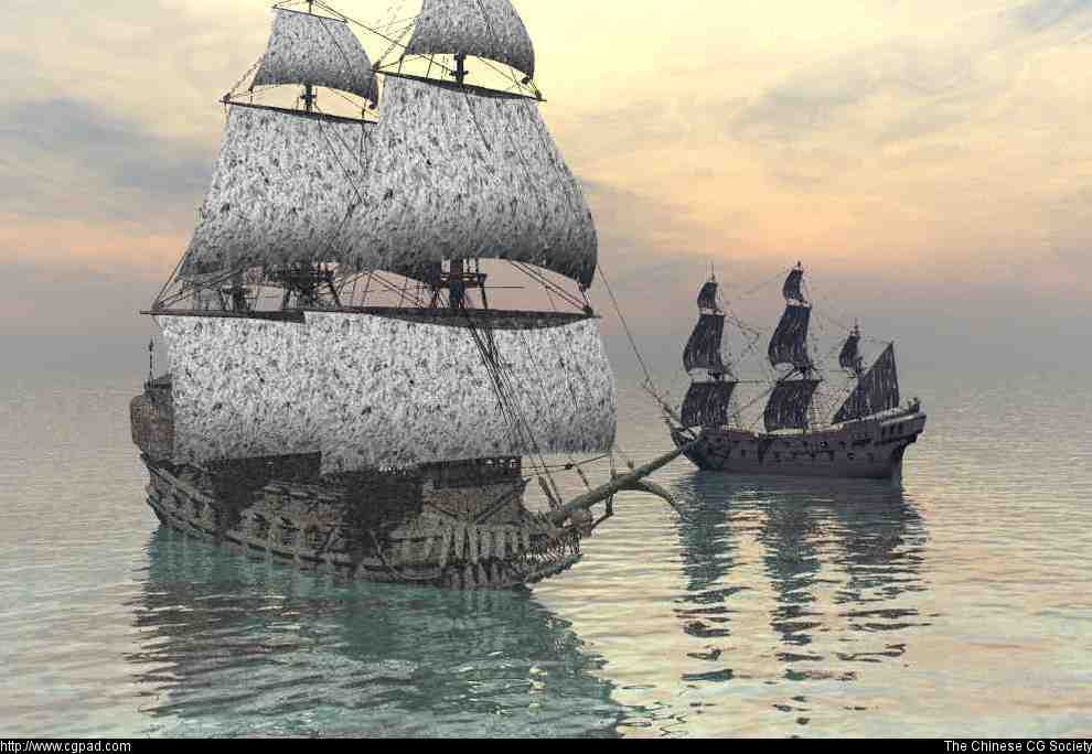 三桅武裝帆船：護衛艦的雛形