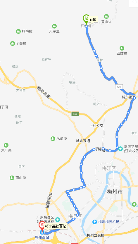 梅州公交34路